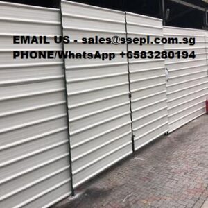 Corrugated Construction Hoarding Material - SSEPL